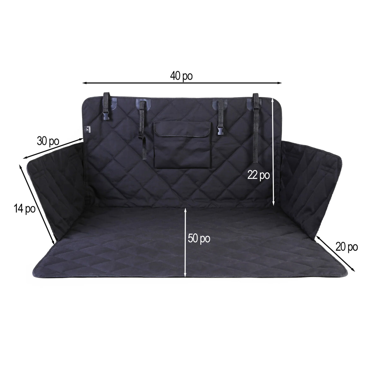 Housse De Coffre Universelle Walser Gatsby - Protection Anti-Salissure Pour Chien Et Bagages