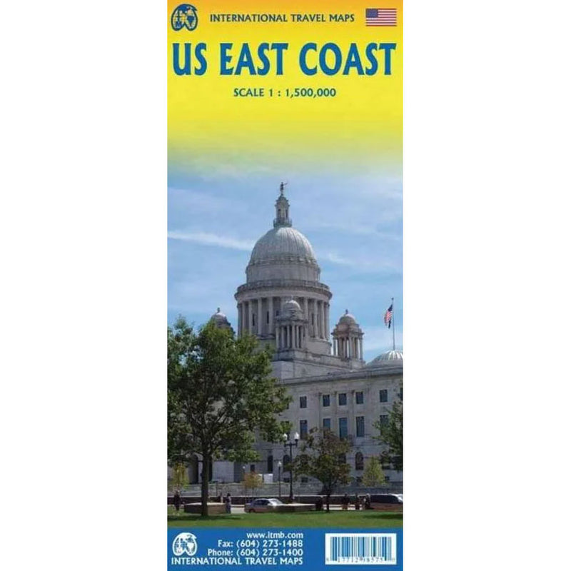 Carte USA east half