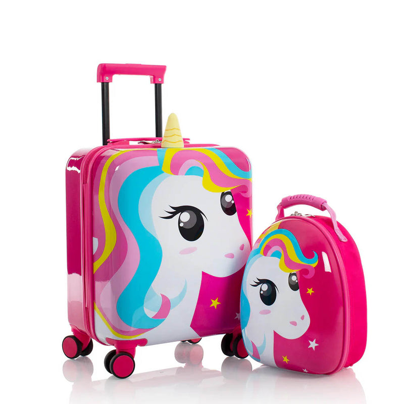 Heys unicorn suitcase and backpack set