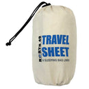 North 49 - beige poly/cotton travel sheet