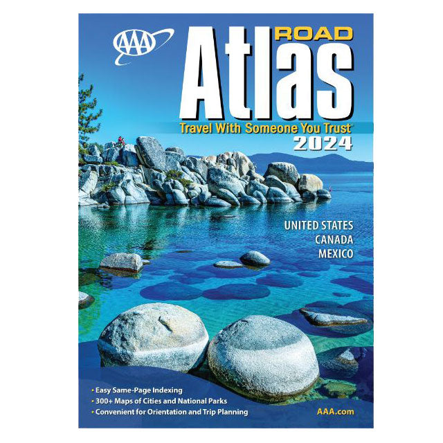 AAA North America 2024 Road Atlas