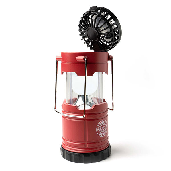 Bunkhouse rechargeable fan lantern