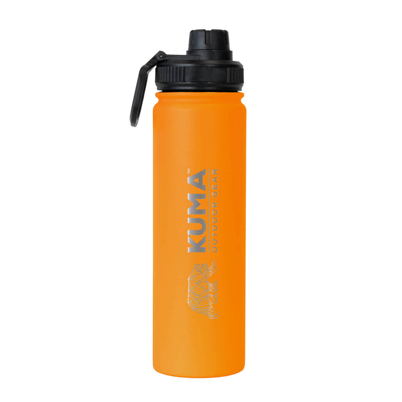 Bouteille d'eau en acier inoxydable 650 ml Bomber Kuma - Exclusif en ligne
