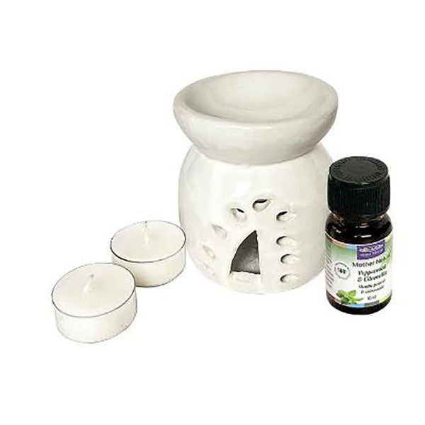 Relaxus citronella essential oil candles and diffuser kit
