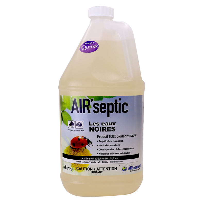 Traitement liquide des eaux noires AIR'SEPTIC de AIR'eautech - Exclusif en ligne