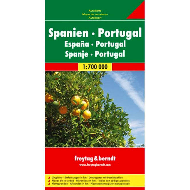 Freytag Spain and Portugal map