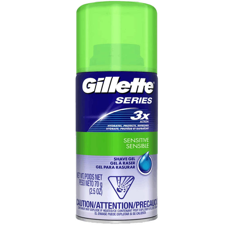 70g sensitive shaving gel (2.5oz)