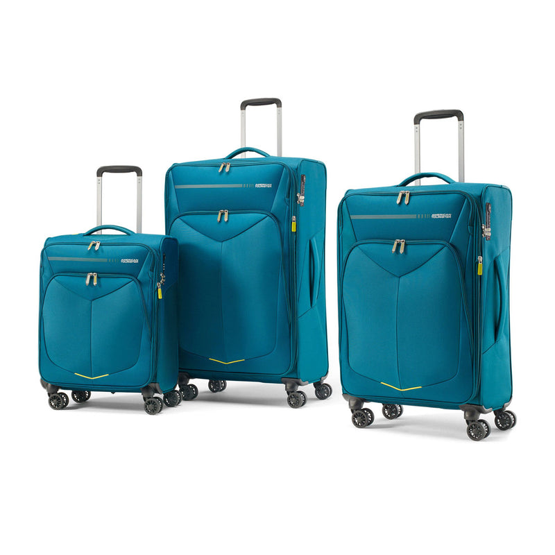 Set of 3 American Tourister Fly Light Suitcases