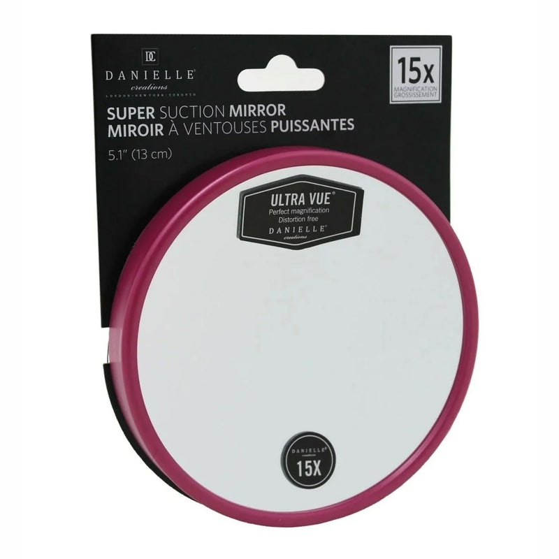 Suction cup mirror 15x