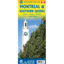 Carte Montréal et sud du Québec