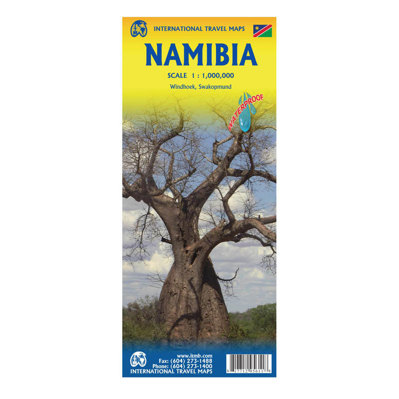 Namibia Map - ITMB