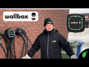 Borne de recharge portable intelligente Wallbox Pulsar Plus 40A fiche NEMA 14-50 - Exclusif en ligne