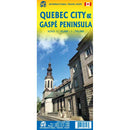 Carte Québec et Gaspésie