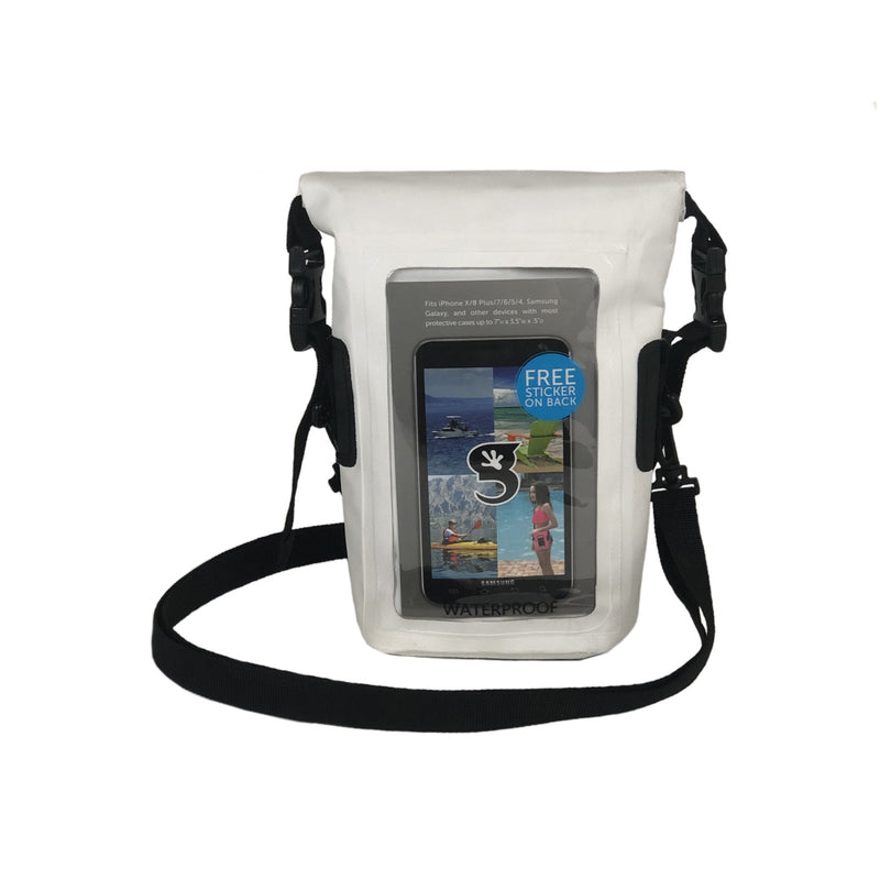 Waterproof cellphone tote dry bag