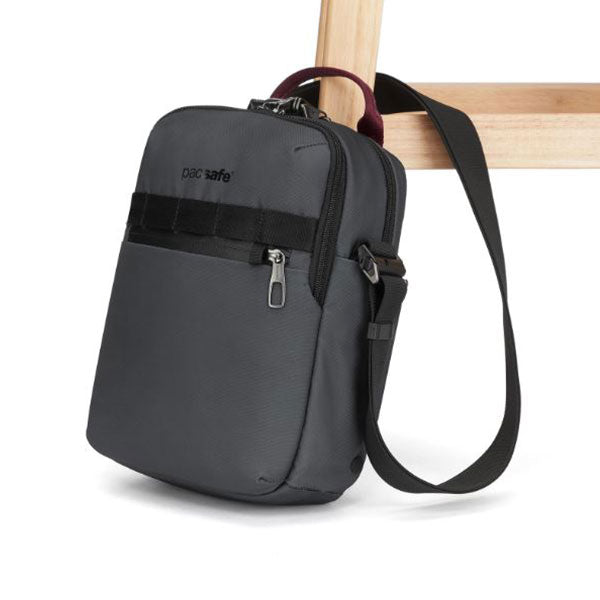 Pacsafe anti-theft vertical shoulder bag
