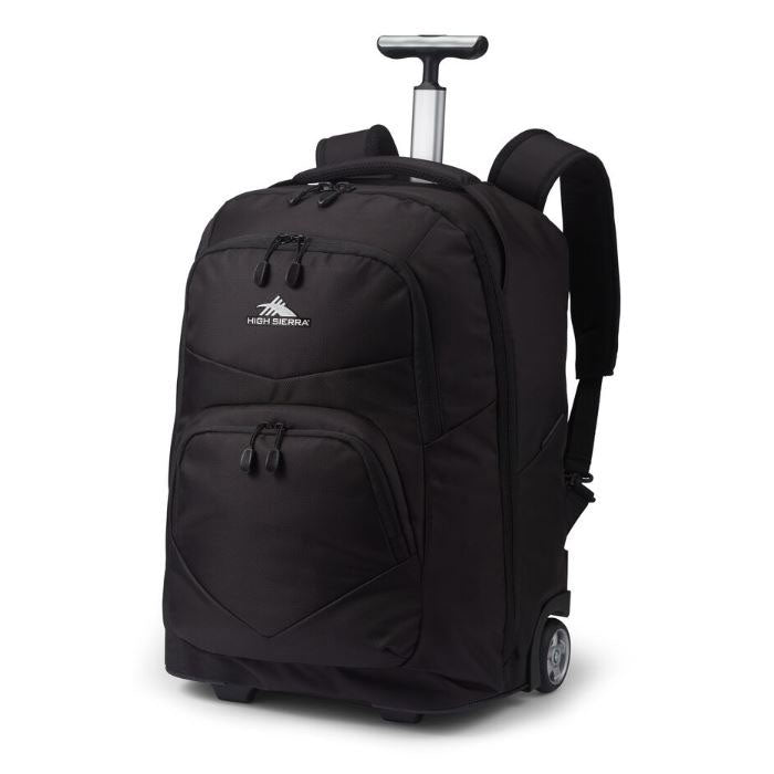 22in wheeled backpack with laptop section