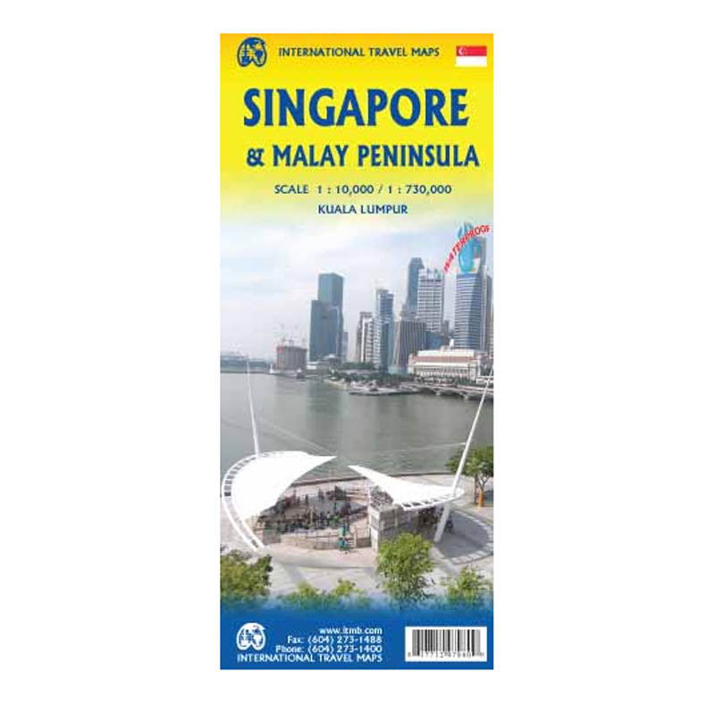 Singapore and Malaysia map - ITMB