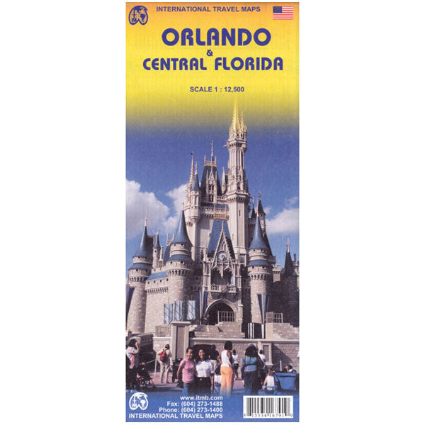 Carte d'Orlando et de la Floride centrale