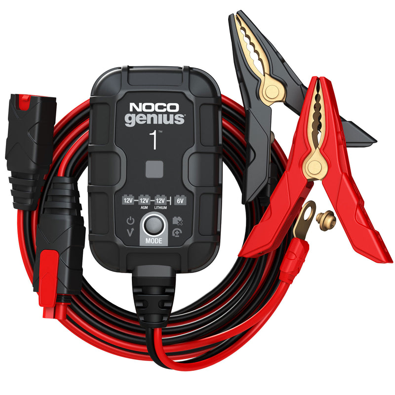 GENIUS1 6V/12V 1-AMP smart battery charger & maintainer Noco - Online exclusive
