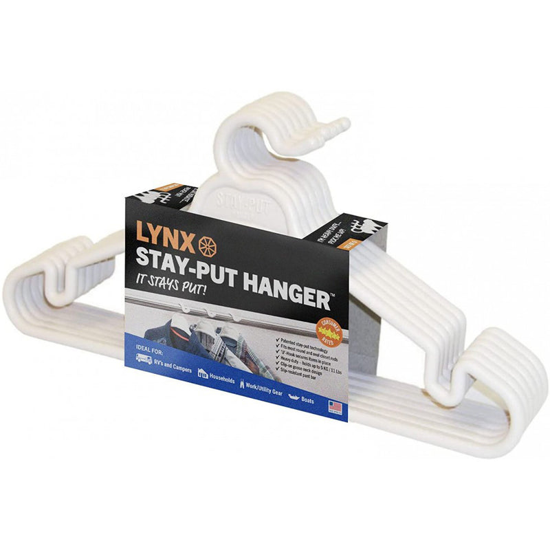 Set of 6 Stay-Put Hangers for RV Lynx Levelers  - Online exclusive