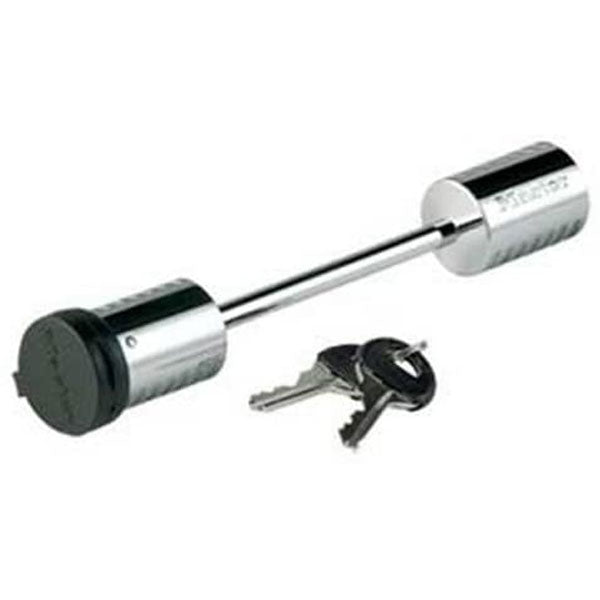 Hydraulic trailer coupler lock