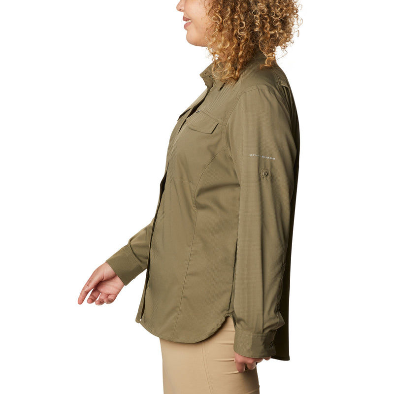 Chemise à manches longues taille plus Silver Ridge pour femme