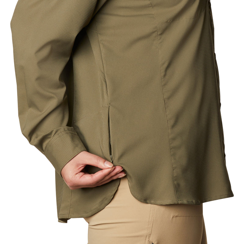Chemise à manches longues taille plus Silver Ridge pour femme