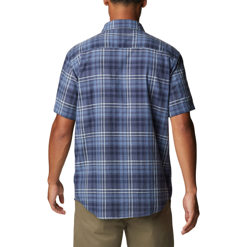 Chemise à manches courtes à carreaux pour homme Under Exposure