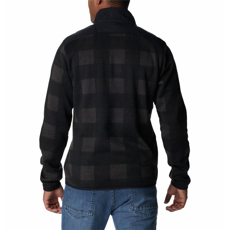 Men's Sweater Weather II Printed Fleece Half Zip Pullover