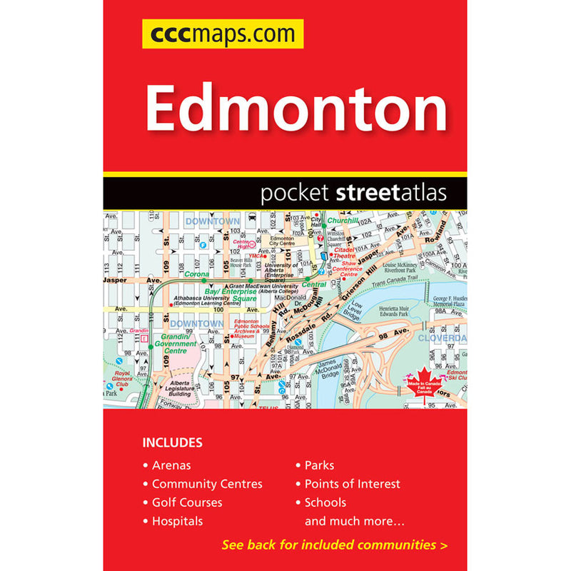 Atlas de poche Edmonton