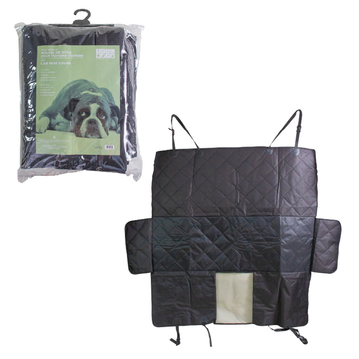 ZQ Housse de siège de Voiture pour Chiens, Protection de siège arrière imperméable Qui Reste Bien en Place pour Les Animaux de Compagnie, Convient aux Voitures et VUS Standard (Noir ZQ Housse de siège de Voiture pour Chiens, Protection de siège arrière imperméable Qui Reste Bien en Place pour Les Animaux de Compagnie, Convient aux Voitures et VUS Standard (Noir
