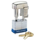 Laminated padlock for trailer coupler