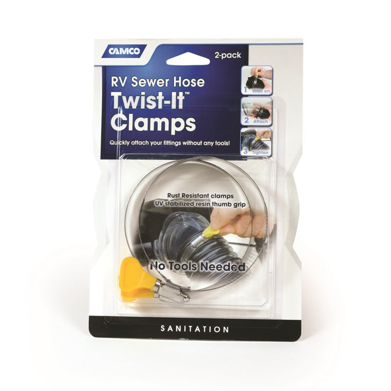 Twist-it clamps Camco - Online exclusive