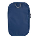 Compact hanging toiletries kit