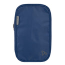 Compact hanging toiletries kit