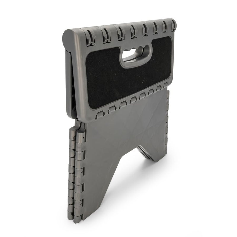 Gray folding stepstool for RV Camco - Online exclusive