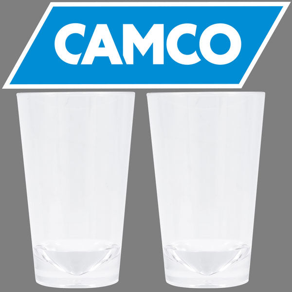Ensemble de 2 verres à pinte 16oz en polycarbonate Camco - Exclusif en ligne