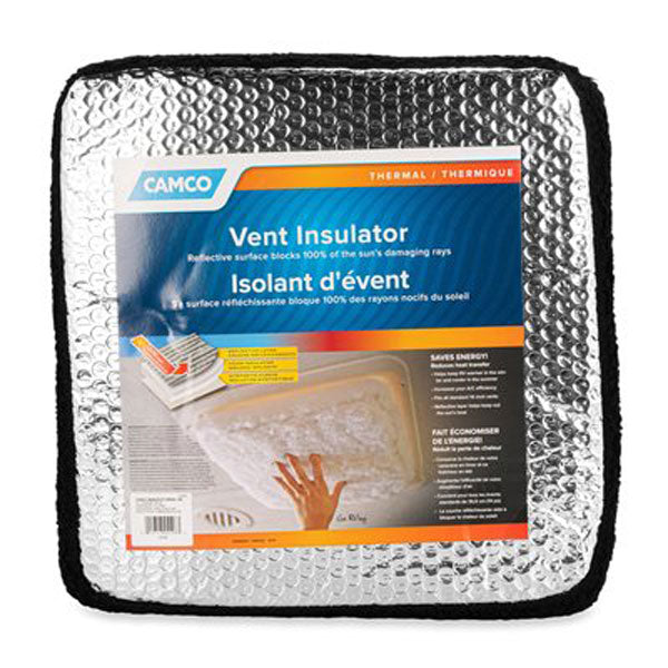 Black-out vent insulator 14 "x 14" Camco - Online exclusive