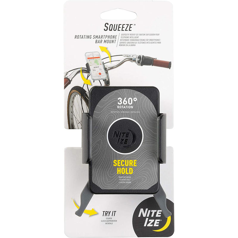 Nite Ize Squeeze Rotating Smartphone Bar Mount