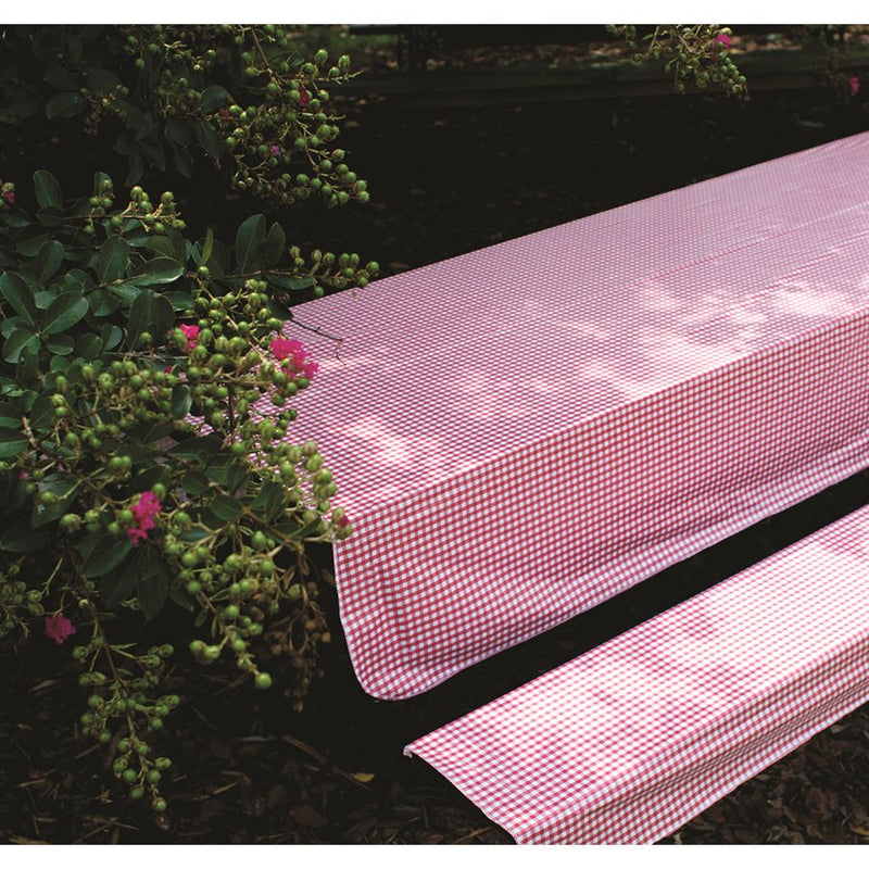 Picnic tablecloth and bench cover set Camco - Online exclusive
