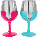 Ensemble de 2 coupes à vin à pied amovible 8oz Camco - Exclusif en ligne