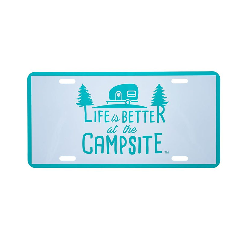 Life is Better license plate Camco - Online exclusive