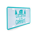 Plaque décorative Life is Better Camco - Exclusif en ligne