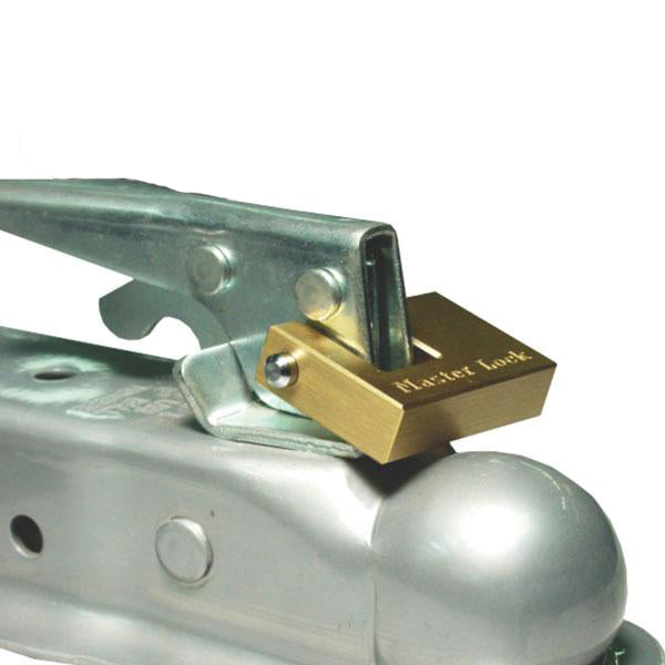 Brass padlock for trailer 