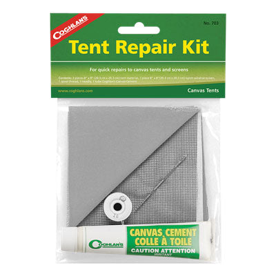 reparation toile de tente Ensemble de réparation pour tente