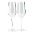 Ensemble 2 flutes à champagne Nesting