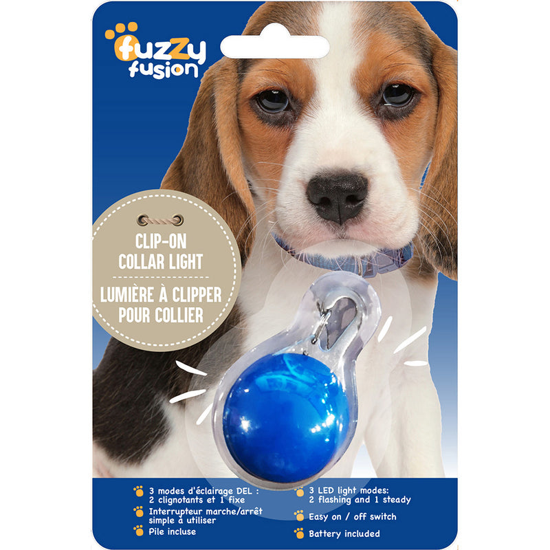 Clip-on LED light ball for pets - Grand Fusion