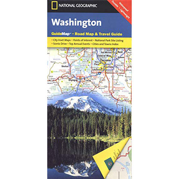 Carte Washington Guide Map