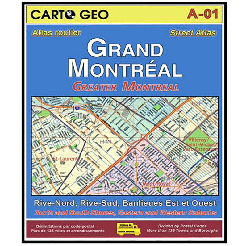 Atlas routier Grand Montréal