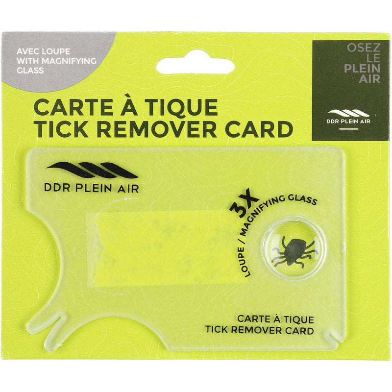 Tick remover card